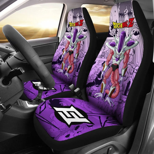 Frieza Dragon Ball Z Car Seat Covers Manga Mixed Anime Universal Fit 194801 - CarInspirations