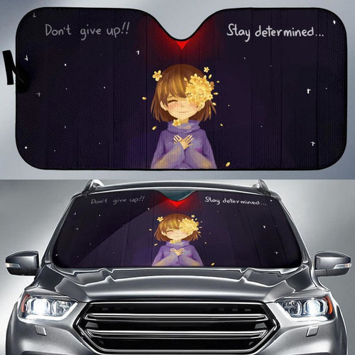 Frisk Undertale Hd Car Sun Shade Universal Fit 225311 - CarInspirations