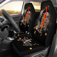 Load image into Gallery viewer, Horror Movie Car Seat Covers | Michael Myers Skull Maple Leaf Falling Seat Covers Ci090721