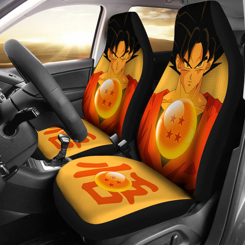 Dragon Ball Z Car Seat Covers Goku Anime Seat Covers Ci0812