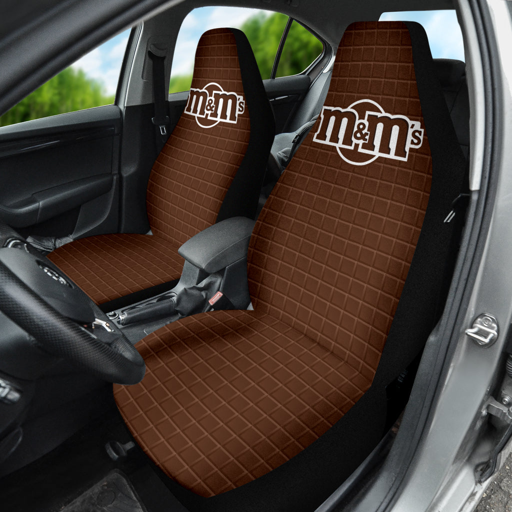 M&M Chocolate Logo Car Seat Covers Car Accessories Ci220523-07