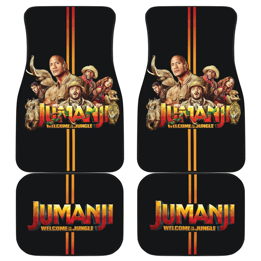 Jumanji Welcome To The Jungle Car Floor Mats Car Accessories Ci220706-01
