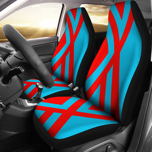 Zero Two Pattern Seat Covers Anime Girl Car Seat Covers Ci0715