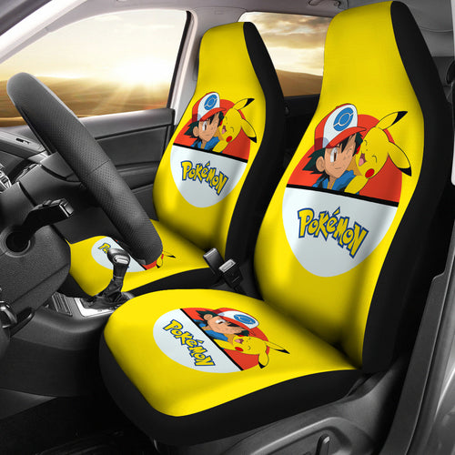 Pokemon Seat Covers Pokemon Anime Car Seat Covers Ci102602