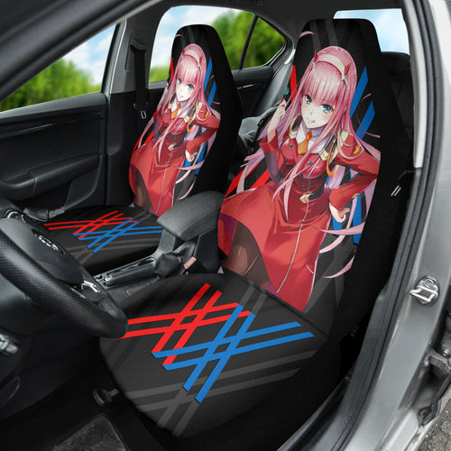 Darling In The Franxx Zero Two Car Seat Covers Car Accessories Ci100522-06