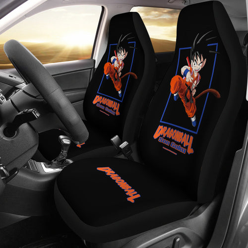 Goku Jump Dragon Ball Orange Car Seat Covers Ci0728