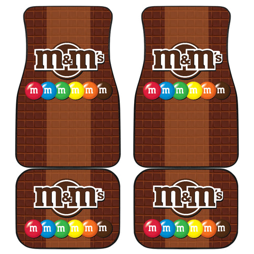 M&M Chocolate Logo Car Floor Mats Car Accessories Ci220506-03
