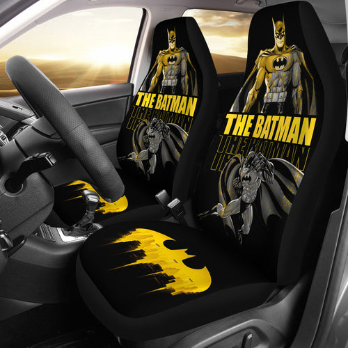 Bat Man Car Seat Covers Bat Man Comic Fan Art Car Accessories Ci220315-05