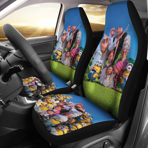 Dispicable Me Gru Family Despicable Me Minions Car Seat Covers Car Accessories Ci220812-10