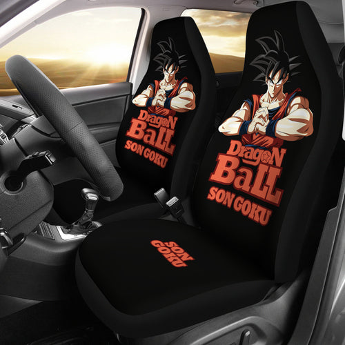 Son Goku Dragon Ball Car Seat Covers Anime Car Accessories Ci0804