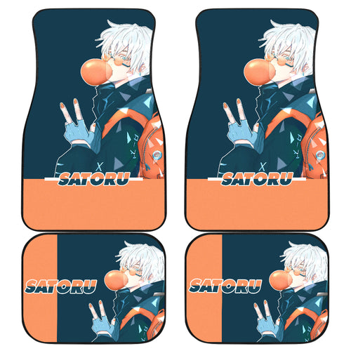 Satoru Gojo Jujutsu KaiSen Car Floor Mats Anime Car Mats For Car Ci0622