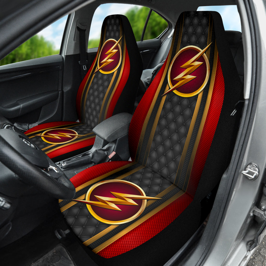 The Flash Car Seat Covers Fan Art Car Accessories Ci220329-11