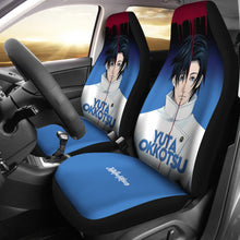 Load image into Gallery viewer, Yuta Okkotsu Style  Blue Jujutsu KaiSen Anime Seat Covers Ci0607