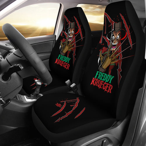Freddy Krueger Horror Film In Seat Covers Horror Halloween Car Accessories Gift Idea Ci0824