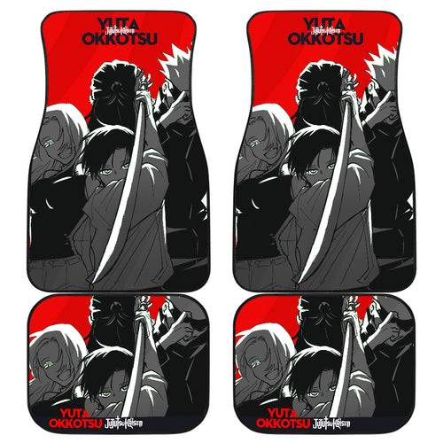 Yuta Okkotsu Red Car Floor Mats Jujutsu Kaisen Anime Car Mats Ci0708