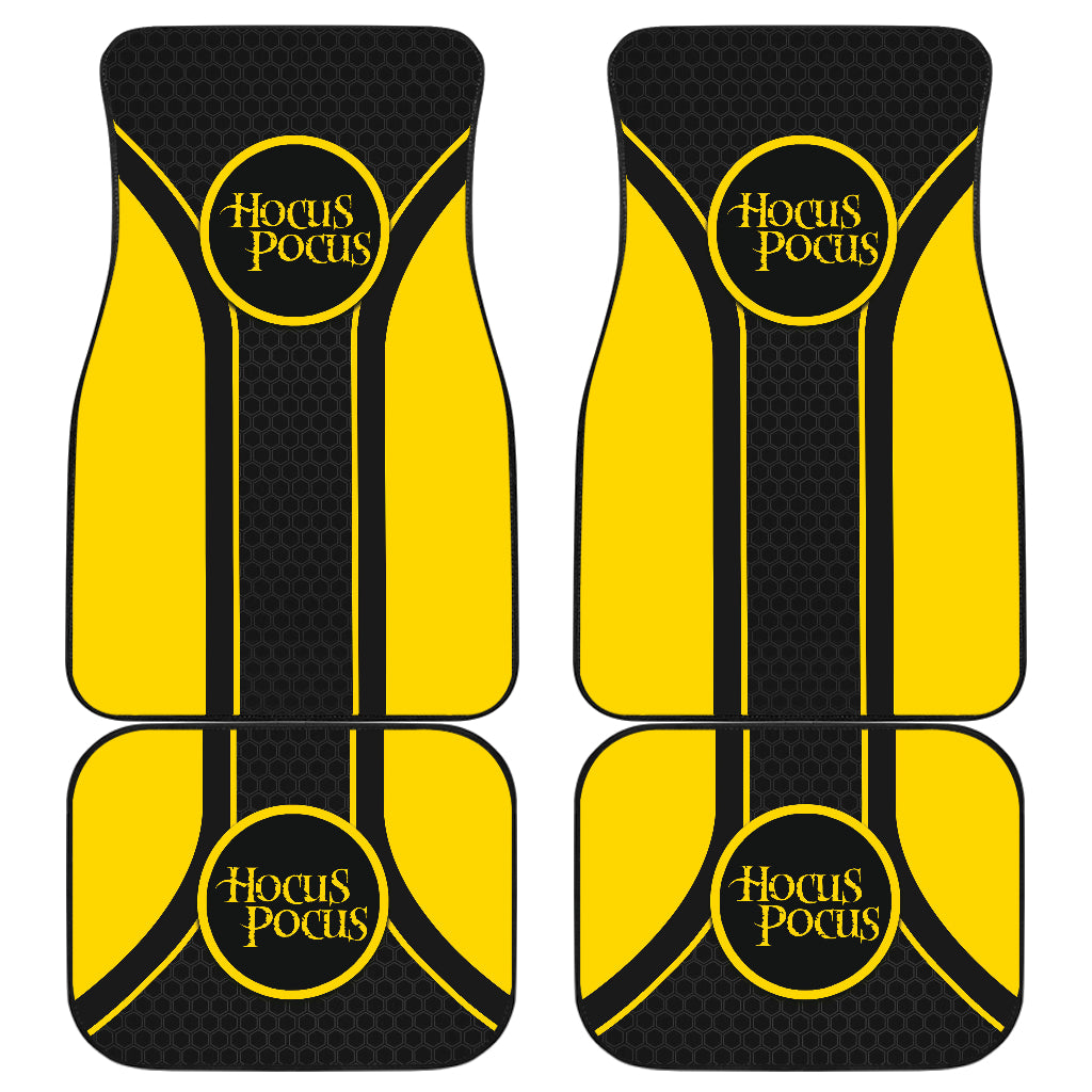 Hocus Pocus Logo Car Floor Mats Custom For Fans Ci230105-08a