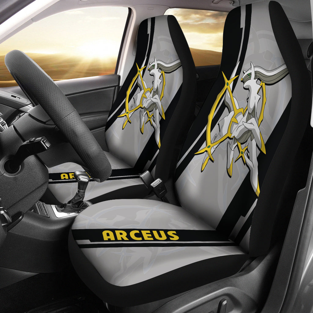 Arceus Pokemon Car Seat Covers Style Custom For Fans Ci230116-02