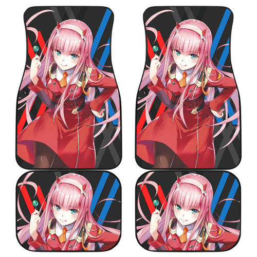 Darling In The Franxx Zero Two Car Floor Mats Car Accessories Ci180522-04