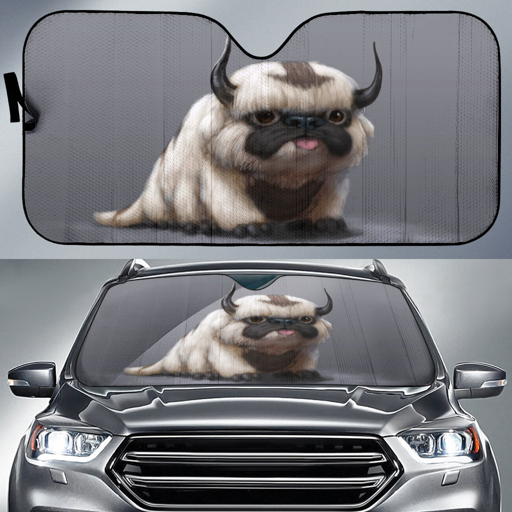 Avatar The Last Airbender Anime Auto Sunshade Avatar The Last Airbender Car Accessories Appa Cute Ci121410