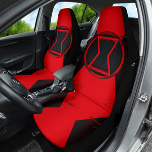 Black Widow Natasha Car Seat Covers Car Accessories Ci220526-04