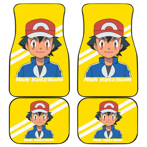 Ash Ketchum Pokemon Car Floor Mats Anime Car Accessories Ci102901