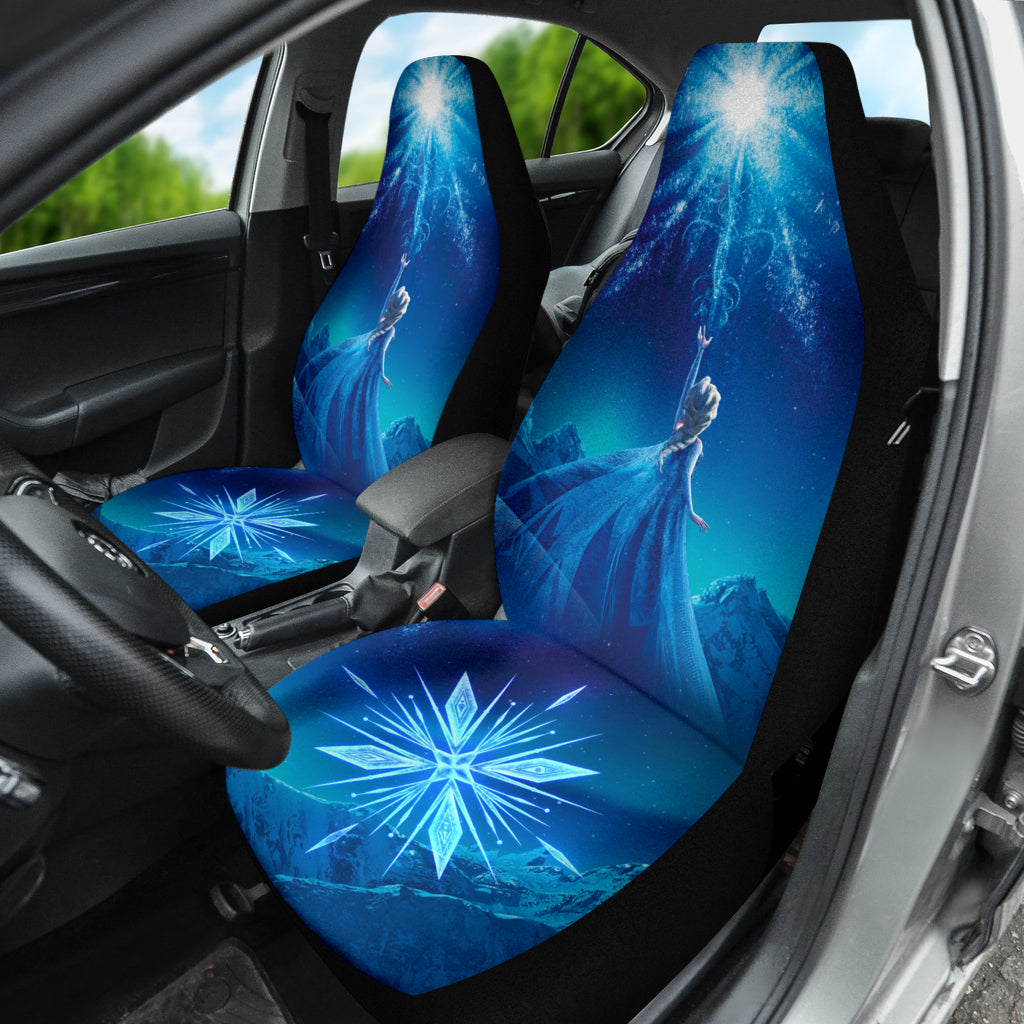Frozen Elsa Fan Gift Car Seat Covers Car Accessories Ci220401-05
