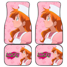 Load image into Gallery viewer, Pokemon Anime  Car Floor Mats - Pretty Nurse Kasumi Misty Pink Car Mats Ci111303