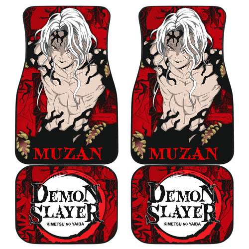 Demon Slayer Anime Car Floor Mats Demon Slayer Muzan Car Accessories Fan Gift Ci011506