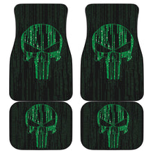 Load image into Gallery viewer, The Punisher Green Car Floor Mats Car Accessories Ci220822-02