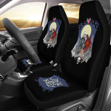 Load image into Gallery viewer, Nightmare Before Christmas Cartoon Car Seat Covers - Jack Skellington And Sally Gather Again Moonlight Seat Covers Ci101502