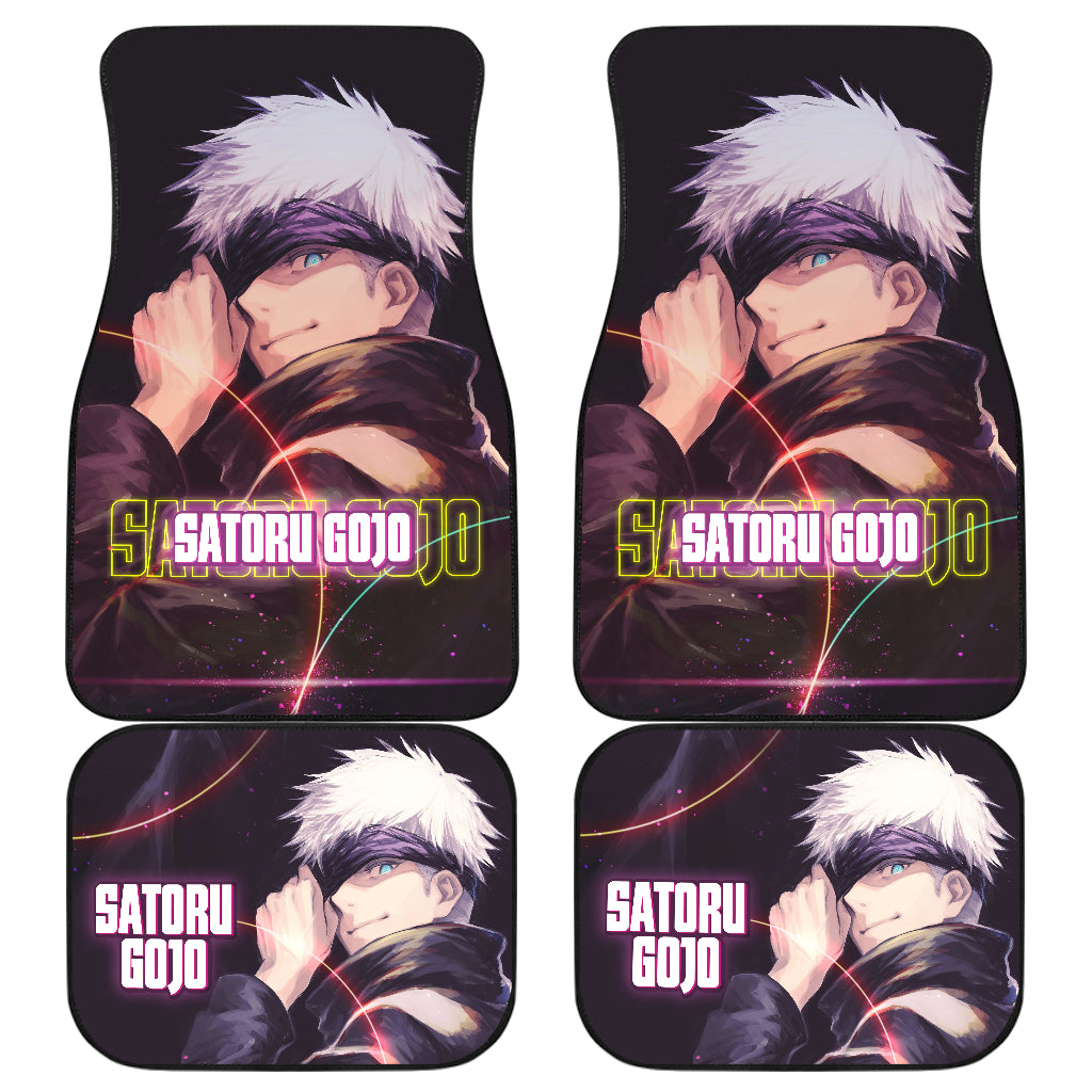 Satoru Gojo Characters Geto Jujutsu KaiSen Car Floor Mats Anime Car Mats Fan Gift Ci0628