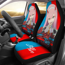 Load image into Gallery viewer, Zero Two Anime Girl Car Seat Covers Fan Gift Ci0717