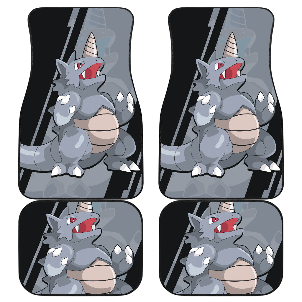 Rhydon Pokemon Car Floor Mats Style Custom For Fans Ci230130-04a
