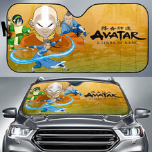 Load image into Gallery viewer, Avatar The Last Airbender Anime Auto Sunshade Avatar The Last Airbender Car Accessories Aang And Friends Ci121405