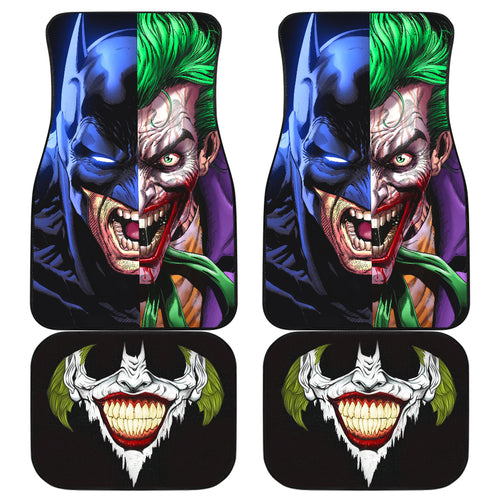 Bat Man Joker Car Floor Mats Comic Fan Art Car Accessories Ci220329-09