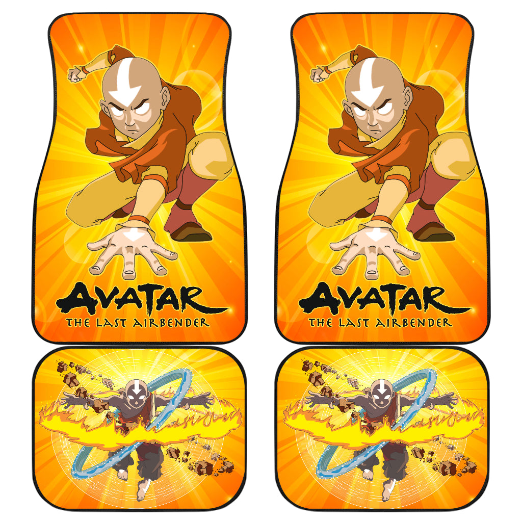 Avatar The Last Airbender Anime Car Floor Mats Avatar The Last Airbender Car Accessories Aang Fan Gift Ci121609