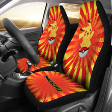 Load image into Gallery viewer, Anime Pokemon Pikachu Car Seat Covers Pokemon Car Accessorries Ci110405