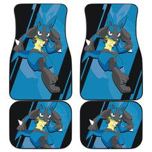 Load image into Gallery viewer, Lucario Pokemon Car Floor Mats Style Custom For Fans Ci230119-05a