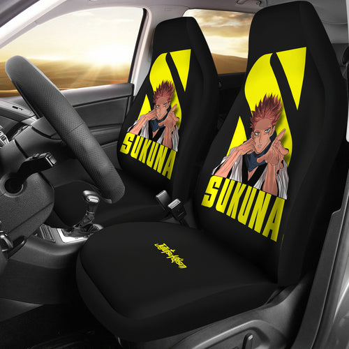 Sukuna Anime Car Seat Covers Fan Art Jujutsu KaiSen Anime Otoku Seat Covers Ci0207