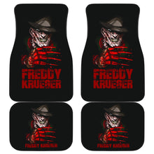 Load image into Gallery viewer, Horror Movie Car Floor Mats | Freddy Krueger Bloody Glove Claw Car Mats Ci083021