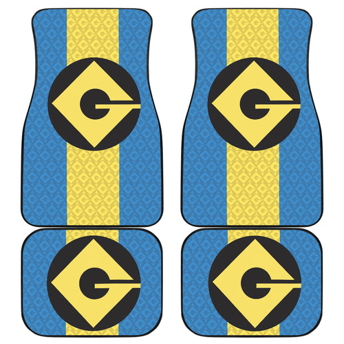 Despicable Me Logo Car Floor Mats Car Accessories Ci220816-10