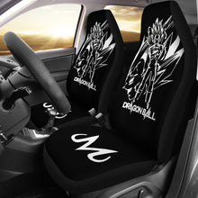 Load image into Gallery viewer, Vegeta Dragon Ball Z Car Seat Covers Vegeta Face Car Accessories Ci0819