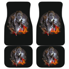 Load image into Gallery viewer, Horror Movie Car Floor Mats | Michael Myers Scary Moon Night Car Mats Ci090421