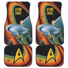 Load image into Gallery viewer, Star Trek Spaceship Logo Car Floor Mats Ci220830-06