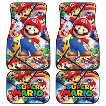 Load image into Gallery viewer, Super Mario Car Floor Mats Custom For Fans Ci221219-08