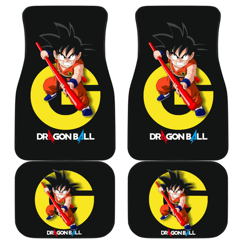 Goku Kid Character Dragon Ball Car Seat Covers Anime Car Accessories Gift Ci0804