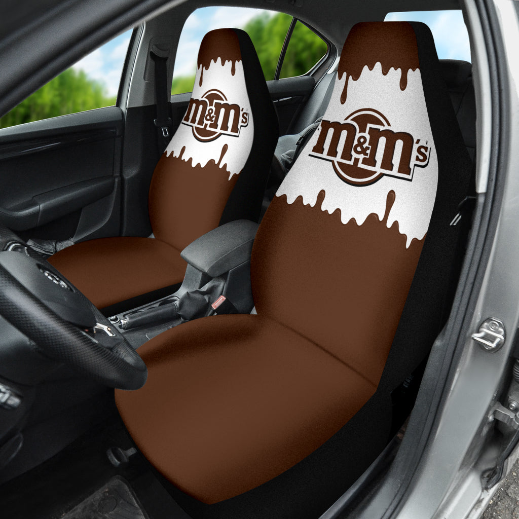 M&M Chocolate Logo Car Seat Covers Car Accessories Ci220523-09
