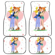 Load image into Gallery viewer, Pokemon Anime  Car Floor Mats - Kasumi Misty And Ash Satoshi Kissing Pikachu And Tapogi Car Mats Ci111103