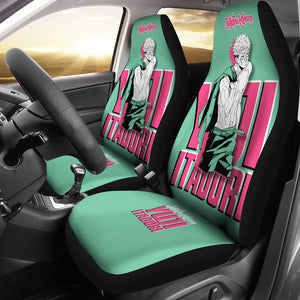 Yuji Itadori Pink Style Car Seat Covers Jujutsu KaiSen Anime Seat Covers Ci0709