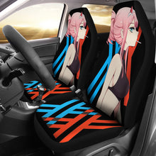 Load image into Gallery viewer, Zero Two Sexy Anime Girl Car Seat Covers For Fans Ci0720